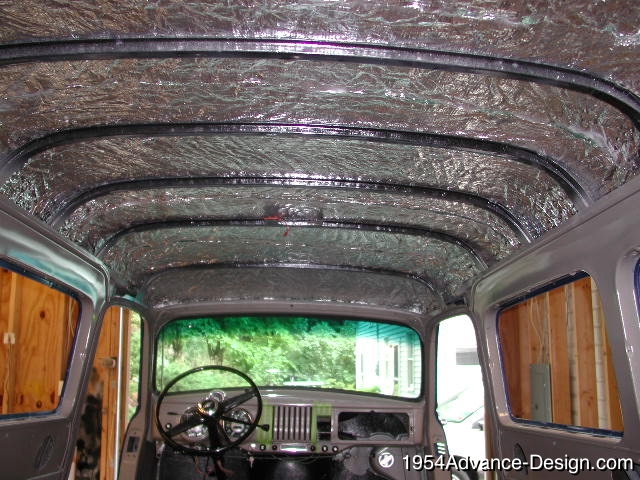 SubHeadliner_14_ceilinsul1 More modern roof insulation (for heat and noise) replaced the waffle 