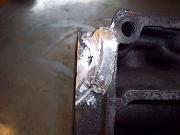 This location is now ready for what will most likely be the last weld in this area.